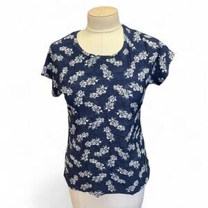 Bossini navy blue floral print